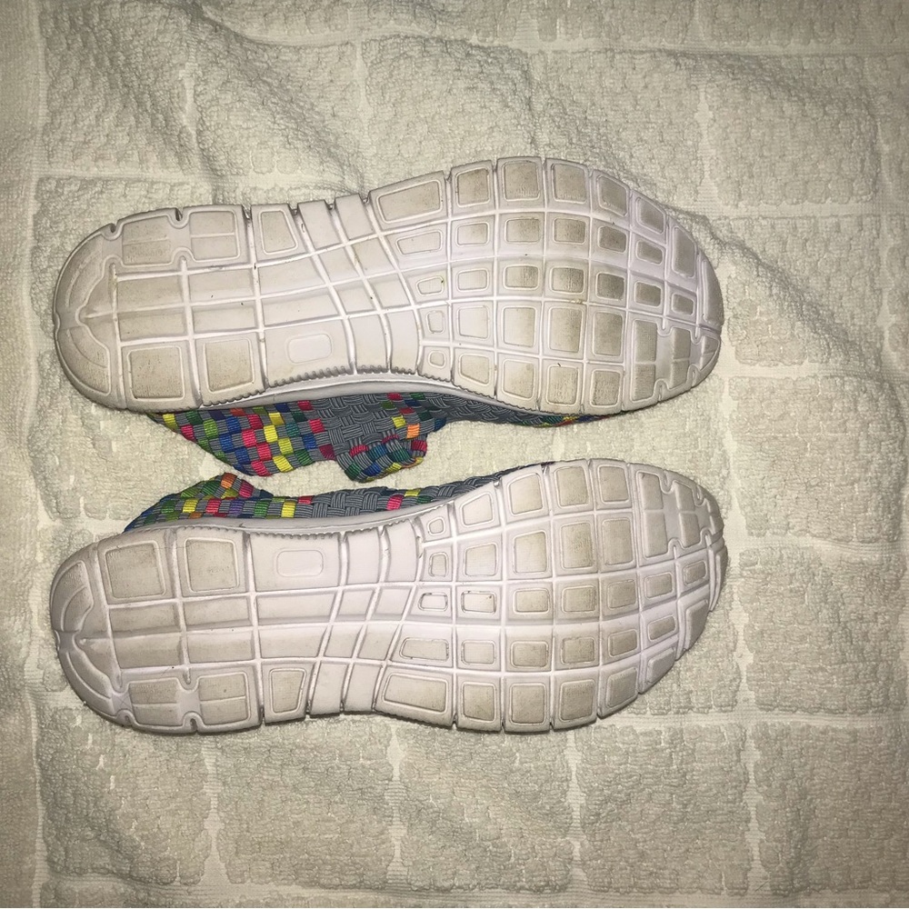 Multi-Colored On Gray Comfort Flats - image 3